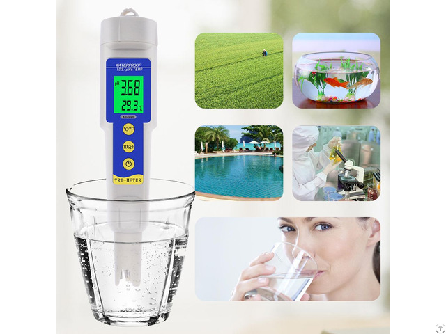 Tds 3596 Waterproof Ph And Temperature Meters