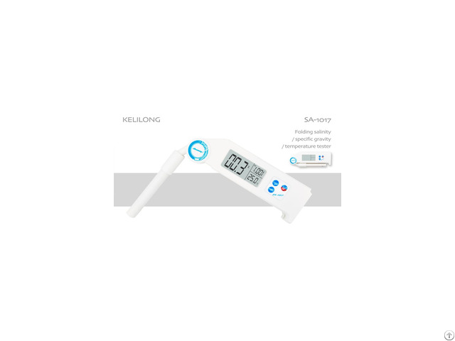 Sa 1017 Folding Salinity Specific Gravity Temperature Tester