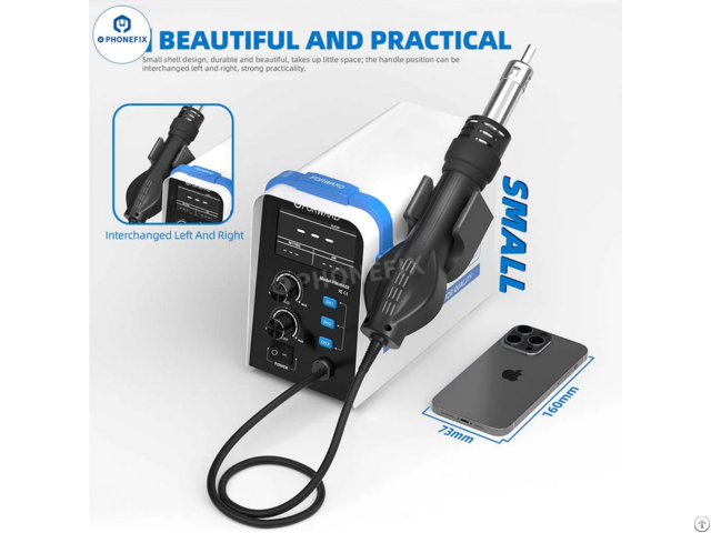 Spiral Hot Air Desoldering Station For Pcb Cpu Bga Welding Repair