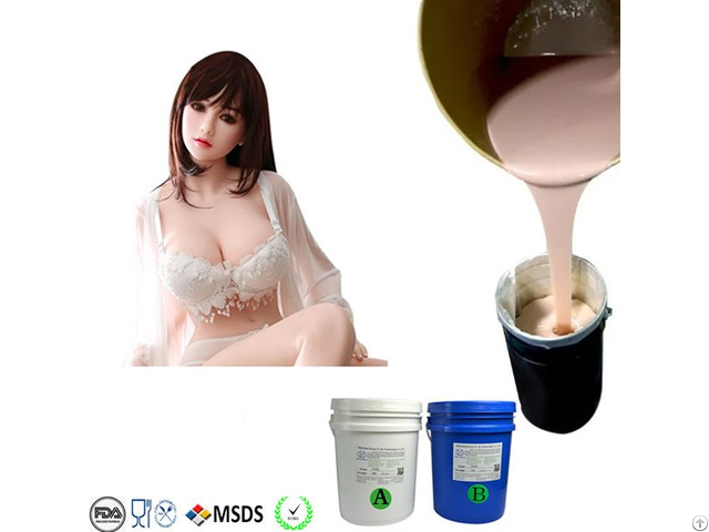 Platinum Cure Liquid Silicone Rubber For Beauty Making