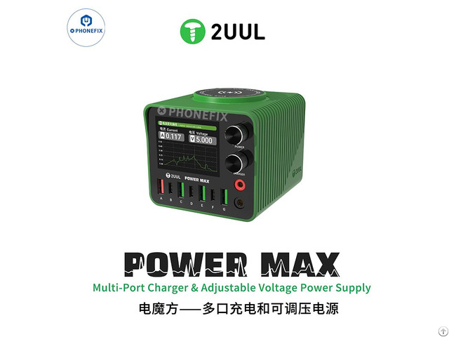 2uul Pc01 Power Max Electric Rubik S Cube For Phone Charing