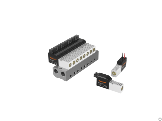 Two Position Three Way Large Flow Direct Acting Solenoid Valve For Positive And Negative Pressure