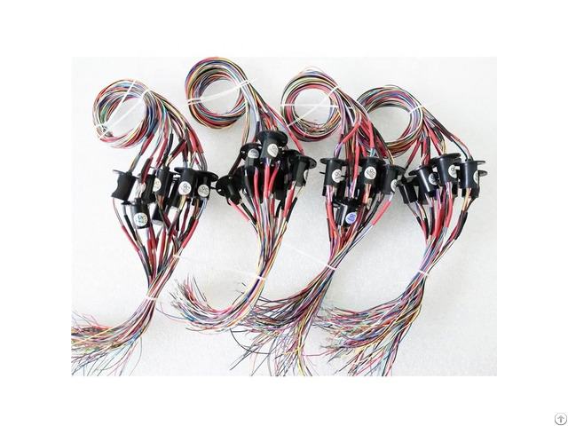 Dhs013 Solid Flange Slip Ring For Drones
