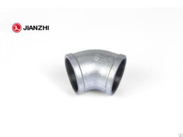Wholesale High Quality Iron Pipe Fittings 45 Degree Elbow Supplier