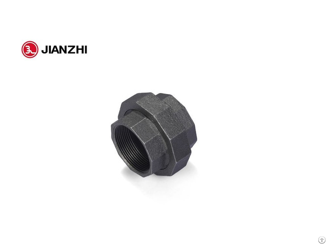 China Black Iron Fittings Flat Seat Union Manufacturer