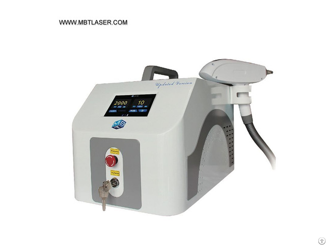 Portable Q Switch Nd Yag Tattoo Removal Machine