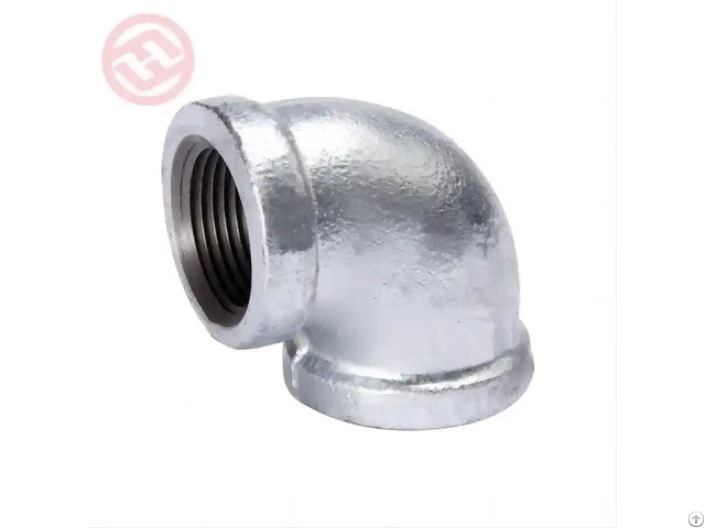 High Quality Iron Fittings Galvanized Elbow Manufacturer