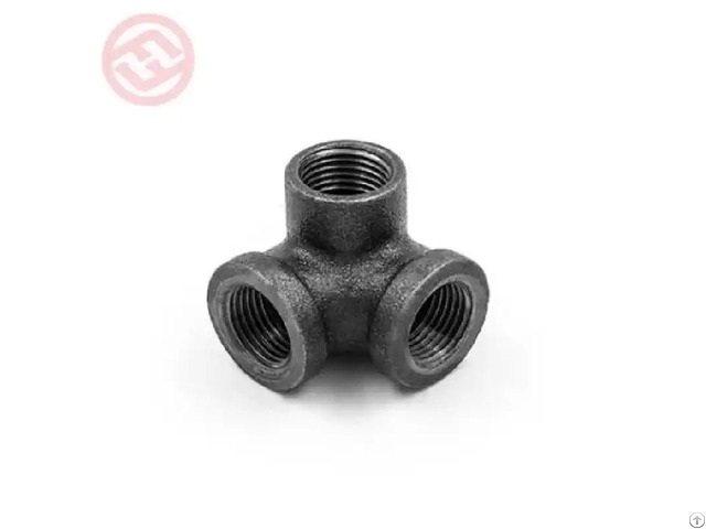 China Malleable Iron 1221 Side Outlet Elbow Bspt Thread Supplier