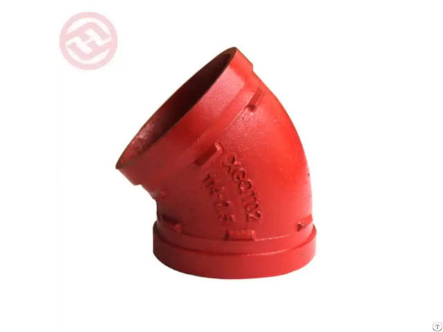 High Quality Oem Grooved 45° Elbow Manufacturer