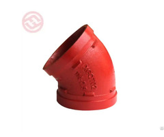 High Quality Oem Grooved 45° Elbow Manufacturer