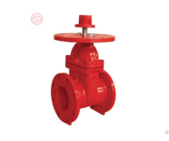 China Oem Flanged End Resilient Wedge Nrs Gate Valve Factory