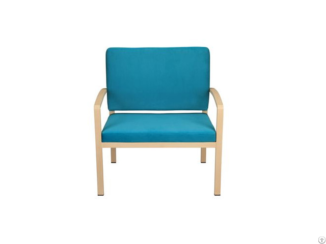 Aluminum Wood Grain Wider Arm Chair Yumeya Yw5646