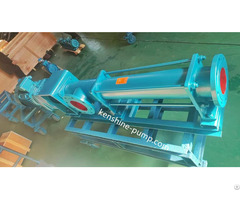 Single Screw Pump Driven By Gear Reduction Motor