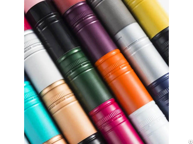 Wholesale 18mm 24mm 28mm 38mm Aluminum Ropp Caps With Pe Liners For Wine