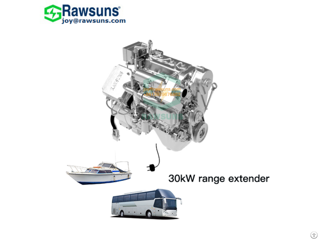 30kw Methanol Range Extender Gasoline Petrol Dc Generator