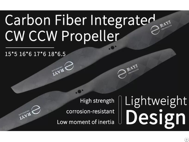 Favourable Carbon Fiber Straight Cw Ccw Drone Propeller 15x5