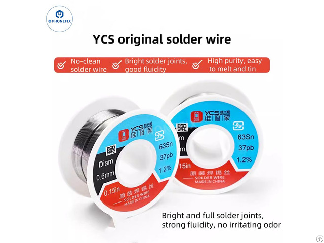 Ycs Original Solder Wire For Motherboard Soldering