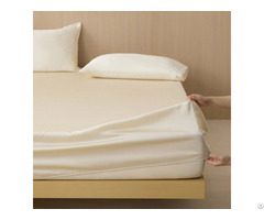 Zc24066 Silky Hypoallergenic 4 Pieces Soft Organic Bamboo Bedding Set