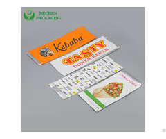 Burger Paper Bag Foil Lined Food Bags