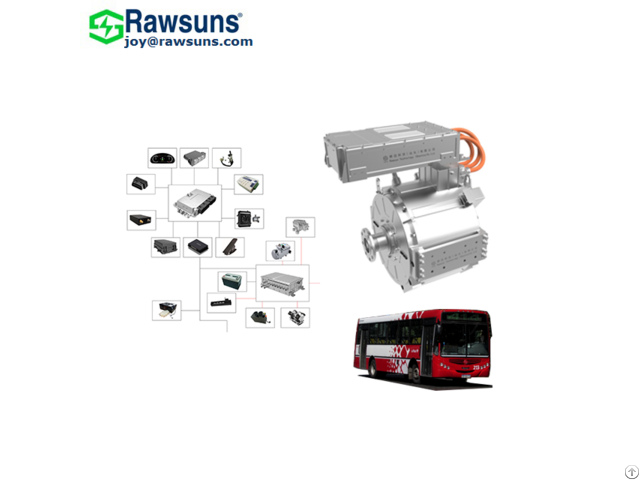 Rawsuns 10m Universal Ev Conversion Kit 290kw Electric Motor Drive Bms New E Mobility Retrofit Bus