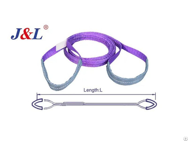 W01 1 Eye Type Polyester Webbing Sling