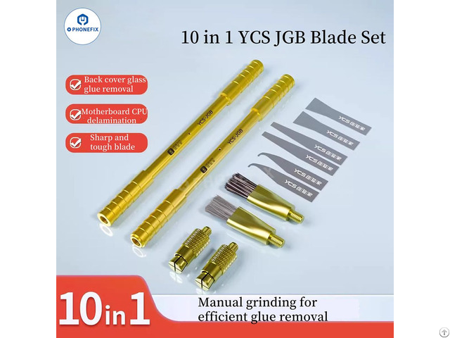 Ycs Jgb Phone Repair Blade Kit Glue Removal
