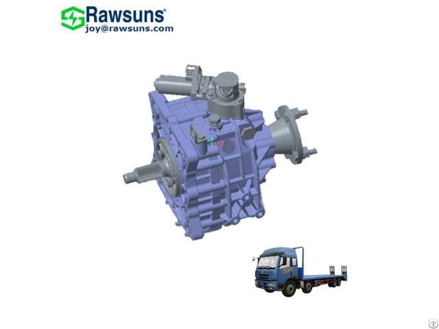 Rawsuns Ev Gearbox 2 Speed Amt 500nm Transmission