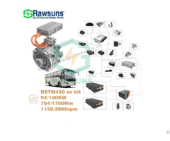 Rawsuns 92kw 1150rpm Ev Car Pmsm Motor Conversion Kit