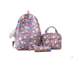 Nylon Adjustable Shoulder Strap School Bag Yy820