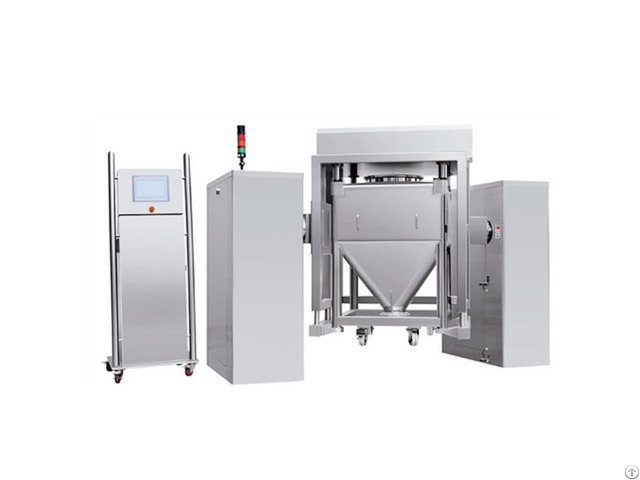 Automatic Lifting Bin Blender