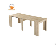 Extendable Dining Table Melamine Dt 2341