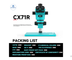 Rf4 Cx71r Stereo Trinocular Microscope Pcb Observation