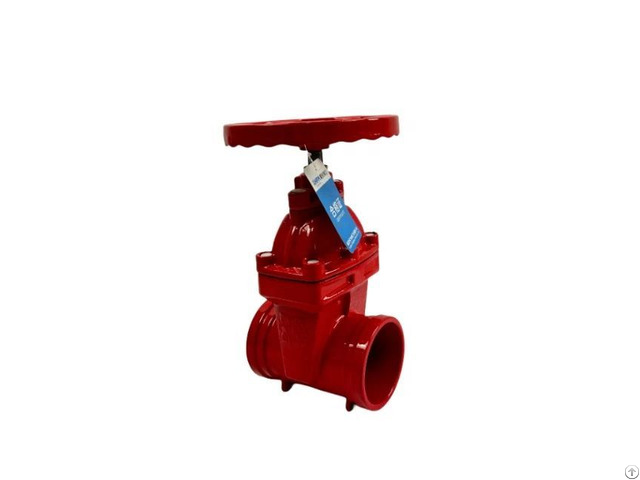 Grooved Soft Seal Gate Valve