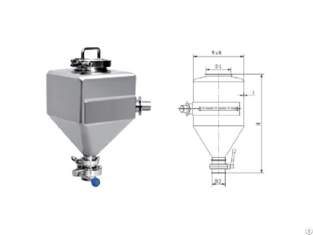 Mobile Mixture Hopper