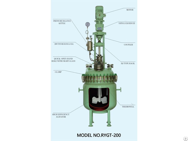 Electric Heating Glass Lined Reactor