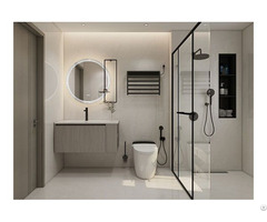 Vanity Bathroom Mirror Modern Wall Mounted With Plywood Material