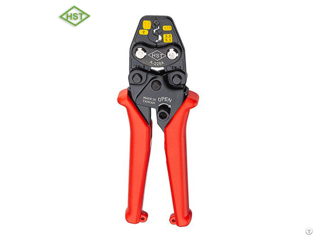 Hst 0 3 5 5mm2 Non Insulated Ratchet Crimping Tool A 228a