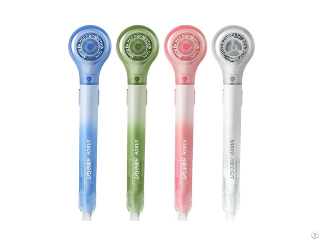 Correctora Reddot Design Award Winner Gradient Color Plastic Correction Tape Pen