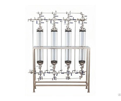Glass Stainless Steel Column