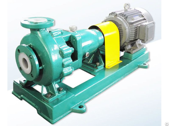 Ihf Ns High Temperature Fluorine Plastic Centrifugal Chemical Transfer Pump