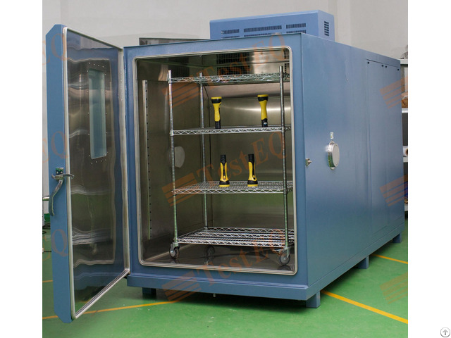 Electrical Door Lock System Walk In Battery Climate Test Chamber