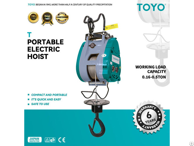 T Portable Electric Hoist