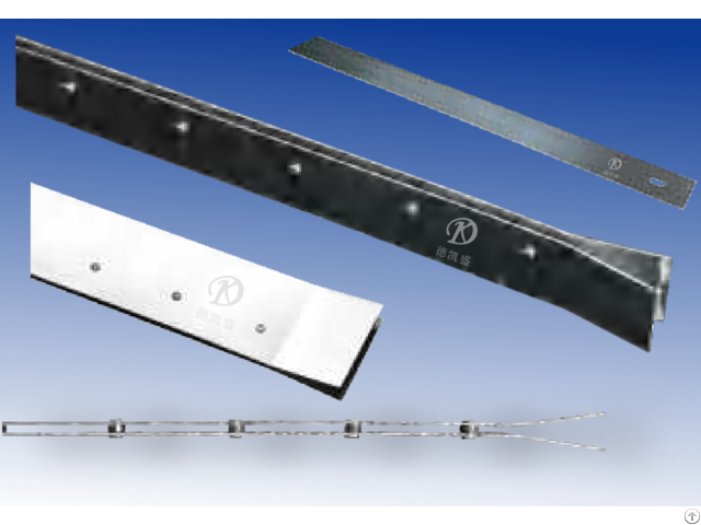 Scraper Fixture Backing Blades
