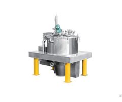 Vertical Bottom Discharge Scraper Centrifuges With Pulling Bag