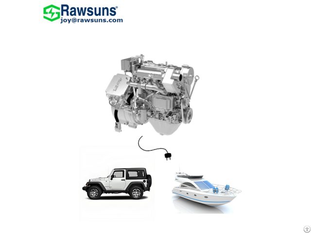 Rawsuns 48v 15kw Diesel Range Extender 24v 750v Power Ev Conversion Kit Integrated Charging System