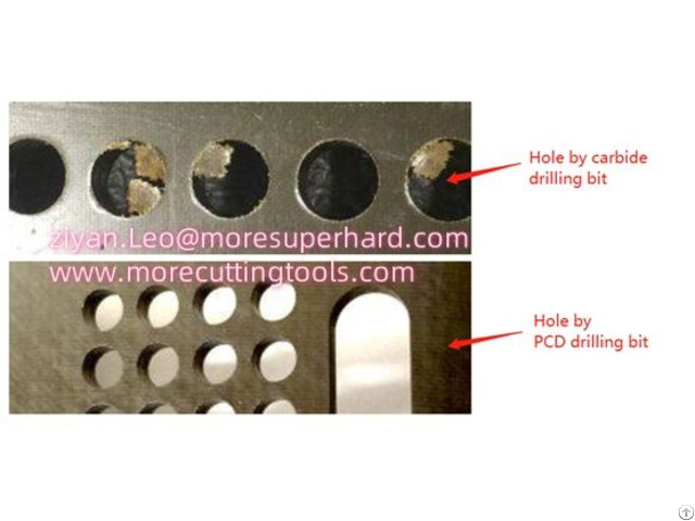 Pcd Sintering Drilling Bit For Cfrp Gfrp Machine