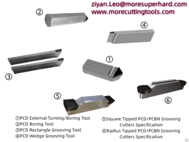 Pcd Grooving Tool For Pistons Machine