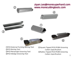 Pcd Grooving Tool For Pistons Machine