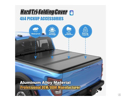 Foldable Tri Folding Tonneau Cover