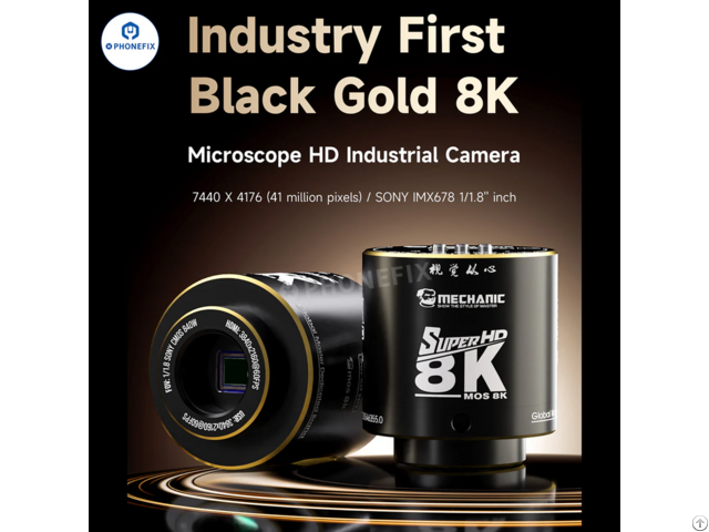 Mechanic Mos 8k Microscope Super Hd Industrial Camera